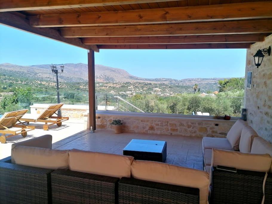 Villa Halepouri Ханья Экстерьер фото